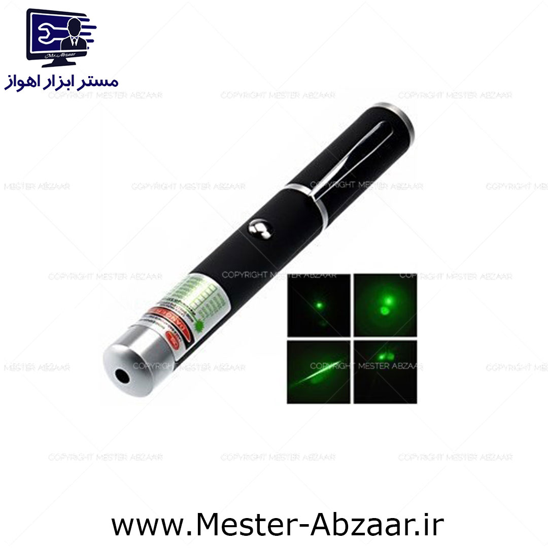 لیزر پوینتر خطی سبز 5 کله مدل Automatic green laser pointer 5