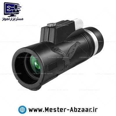 دوربین تک چشمی شکاری با سه پایه مسافرتی دیاموند بلک Diamond Block مدل 42×12