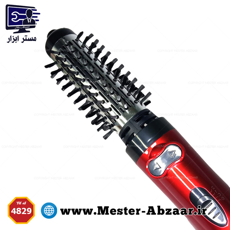 سشوار برس دار چرخشی فر جیمی مدل GM-4829
