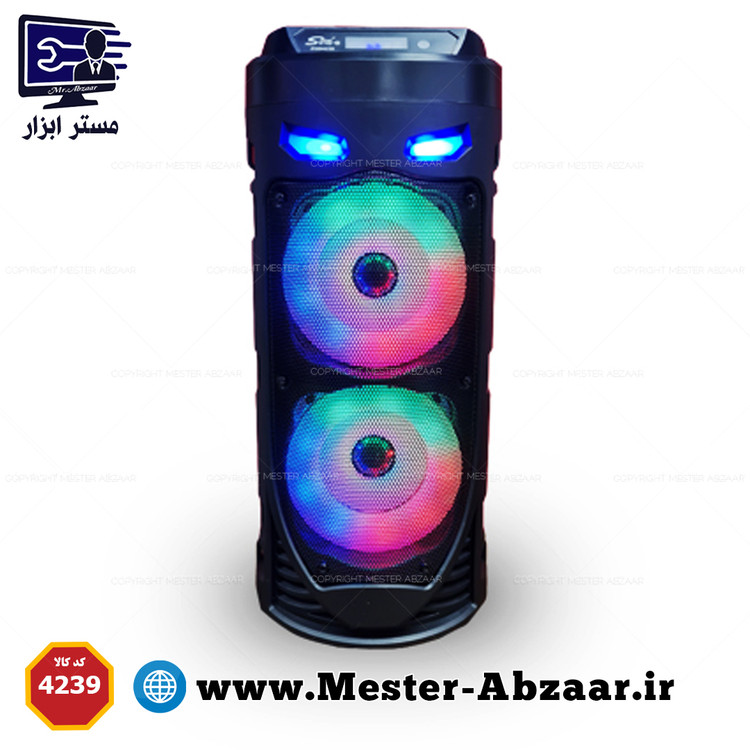 اسپیکر قابل حمل مدل ZQS 4239 میکروفن دار بلوتوثی