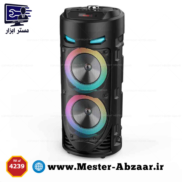 اسپیکر قابل حمل مدل ZQS 4239 میکروفن دار بلوتوثی