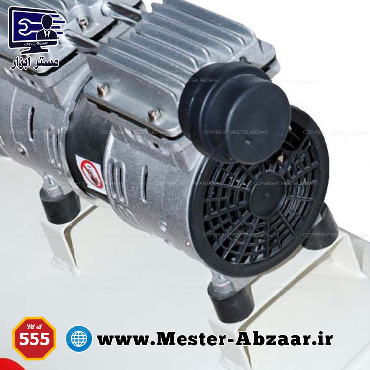 کمپرسور باد ادون سایلنت 50 لیتری پمپ باد مدل ED550-50L ا EDON