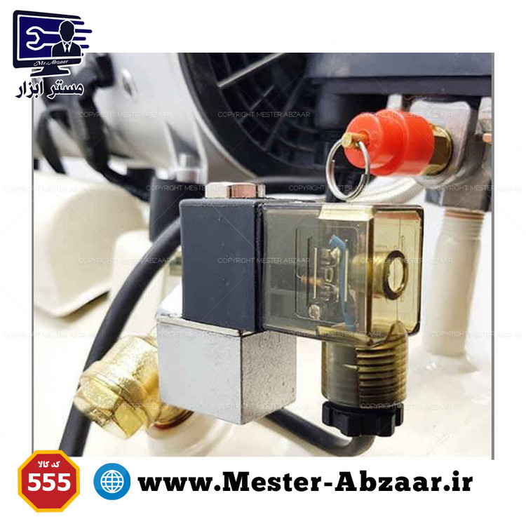 کمپرسور باد ادون سایلنت 50 لیتری پمپ باد مدل ED550-50L ا EDON