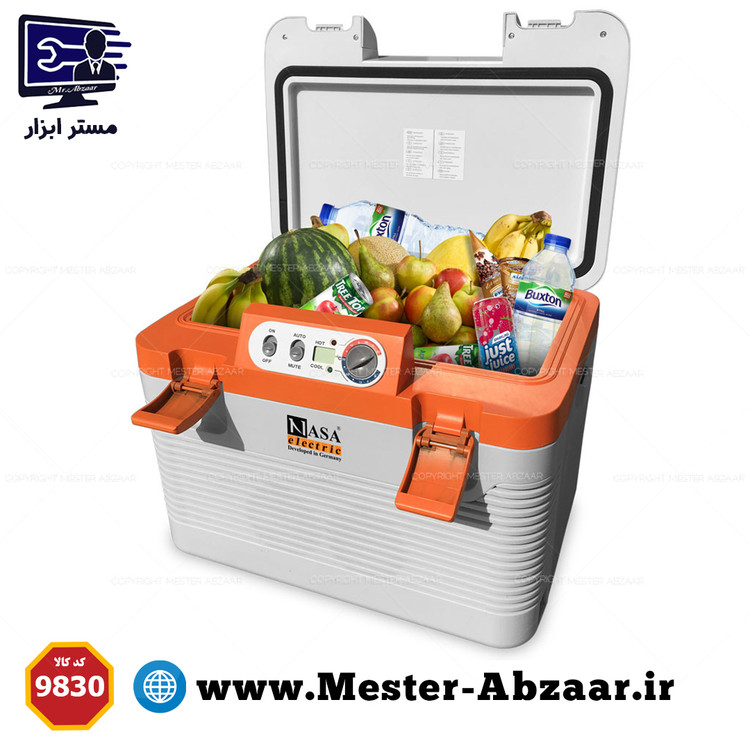 یخچال ماشین همراه ناسا مدل NS-9830 برقی