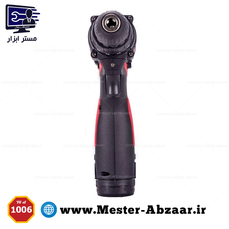 دریل شارژی 12 ولت دو باتری ادون صنعتی مدل QM-1006S