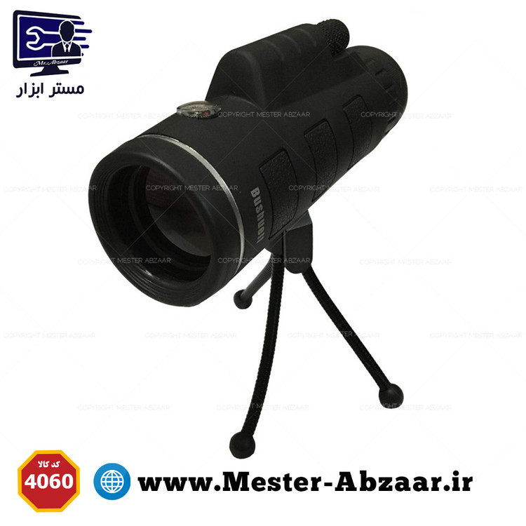 دوربین تک چشمی شکاری بوشنل 40x60 پایه دار مدل KL 1040