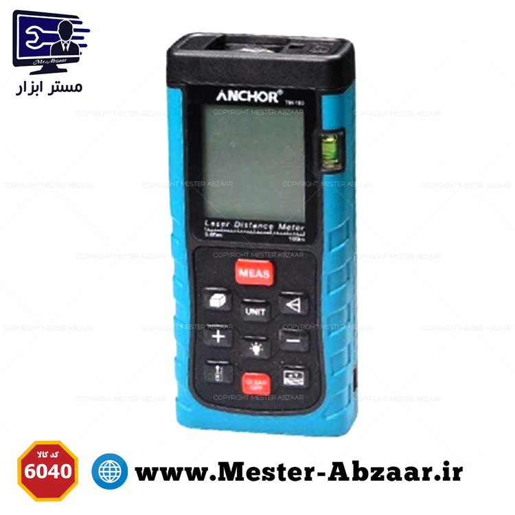 متر لیزری 40 متری آنکور با گارانتی مدل TM 40