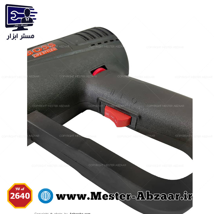 سشوار دیمردار صنعتی باس 2000 وات مدل 2640 تکنولوژی آلمان bs85
