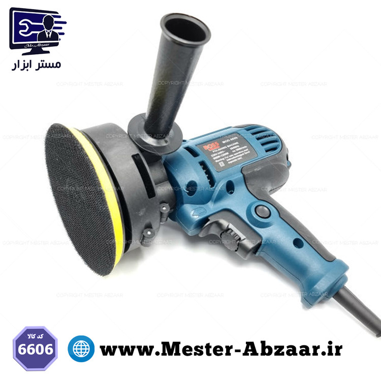 پولیش دریلی دیمردار دستی 1200 وات باس مدل mod 6606