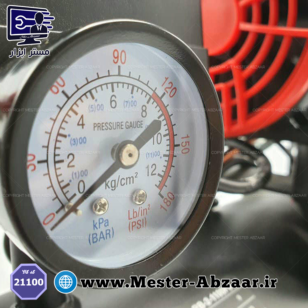 کمپرسور پمپ باد 10 لیتری ردبو مدل RB-2-1100F9