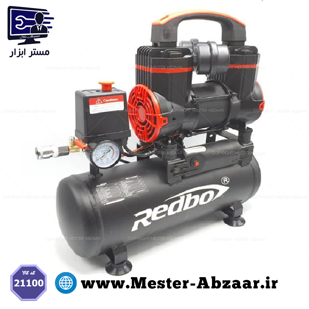 کمپرسور پمپ باد 10 لیتری ردبو مدل RB-2-1100F9