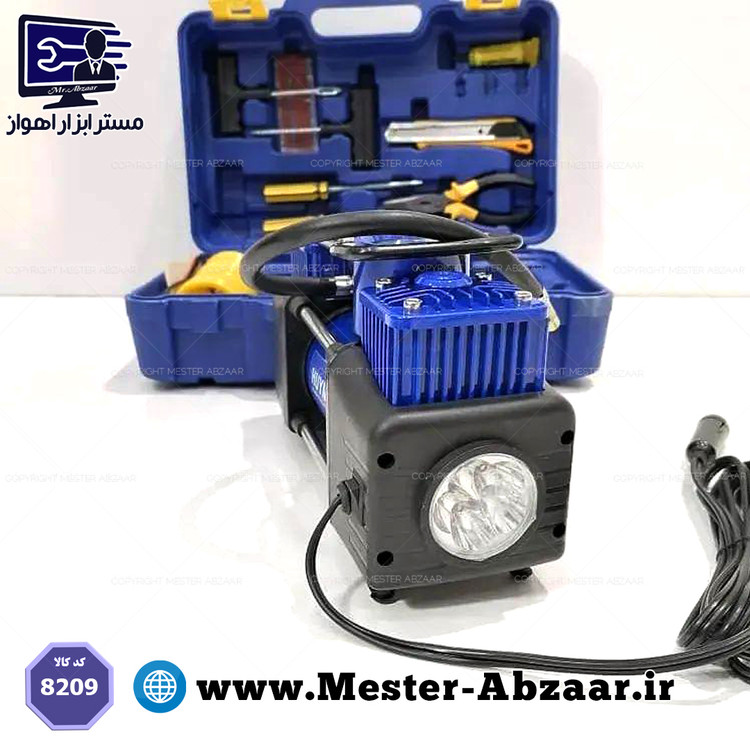 پمپ باد فندکی دو سیلندر خودرو مدل هیوندای کره ای مدل RD-AC14