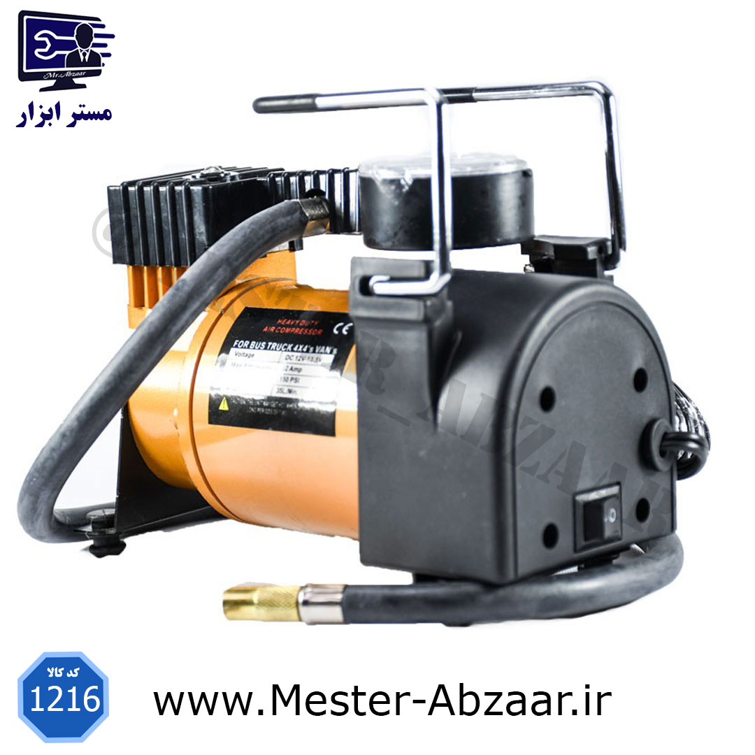  پمپ باد تک سیلندر فندکی خودرو مدل 1216 QC-501