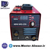 اینورتر جوشکاری بدون گاز CO2 و MMA آرگون 255 ادون مینی مدل MINI MIG-255