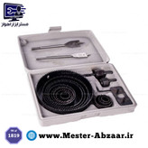 ست تیغه گردبر 18 پارچه چوب سیلور مدل SILVER 18PC