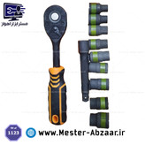 ست بکس 11 پارچه قابل حمل تات تولز درایو 1/2 اینچ مدل TAT TOOLS 1123