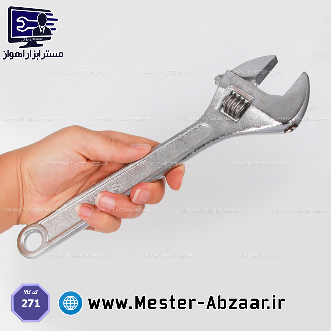 آچار فرانسه سایز 10 اینچ برند استار مدل STAR 10 271