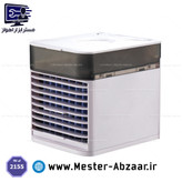 کولر آبی رومیزی برقی با LED رقص نور مدل NEW FAN Ultra Air Cooler 2155