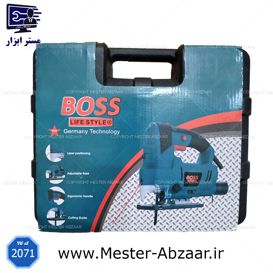 عمودبر 1800 وات باس لیزری دیمردار گیربکسی JIG SAW مدل BS123JF207-1