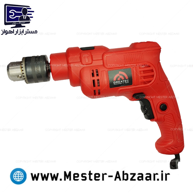 دریل چکشی 13 گریتک دیمردار برقی مدل GTID95001