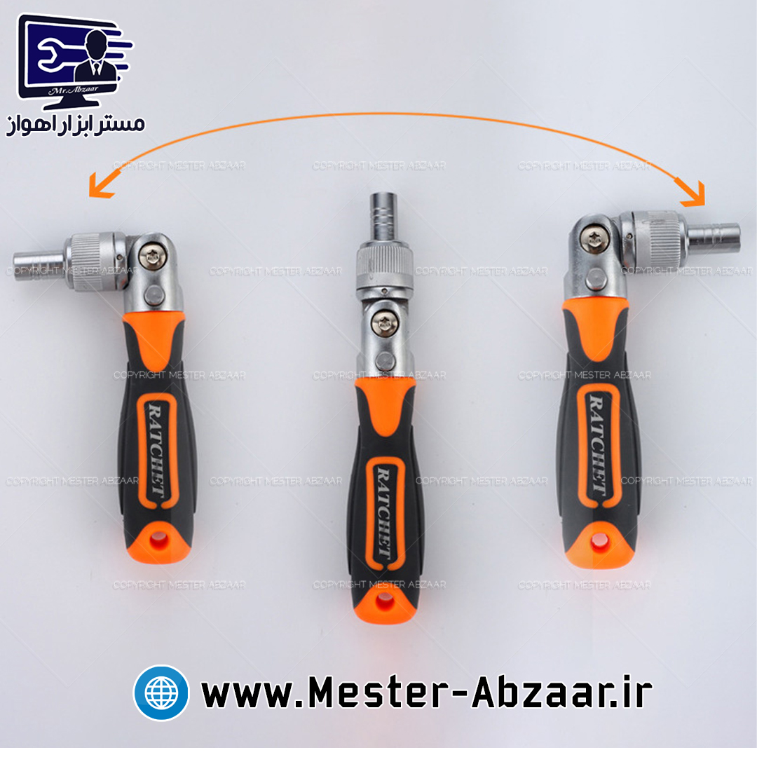 ست آچار بکس و پیچ گوشتی 38 عددی کروم وانادیوم راتچت مدل 38 SET RATCHET