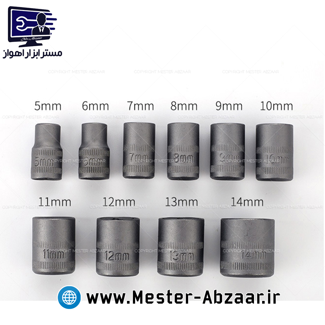 ست آچار بکس و پیچ گوشتی 38 عددی کروم وانادیوم راتچت مدل 38 SET RATCHET