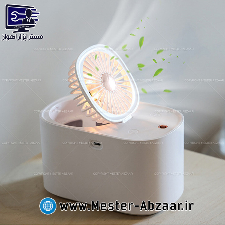 پنکه رومیزی بخور سرد فانتزی مسافرتی مدل T20