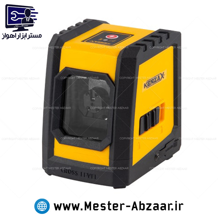 تراز لیزری کنزاکس دو خط قرمز شارژی مدل KENZAX KLL-3180