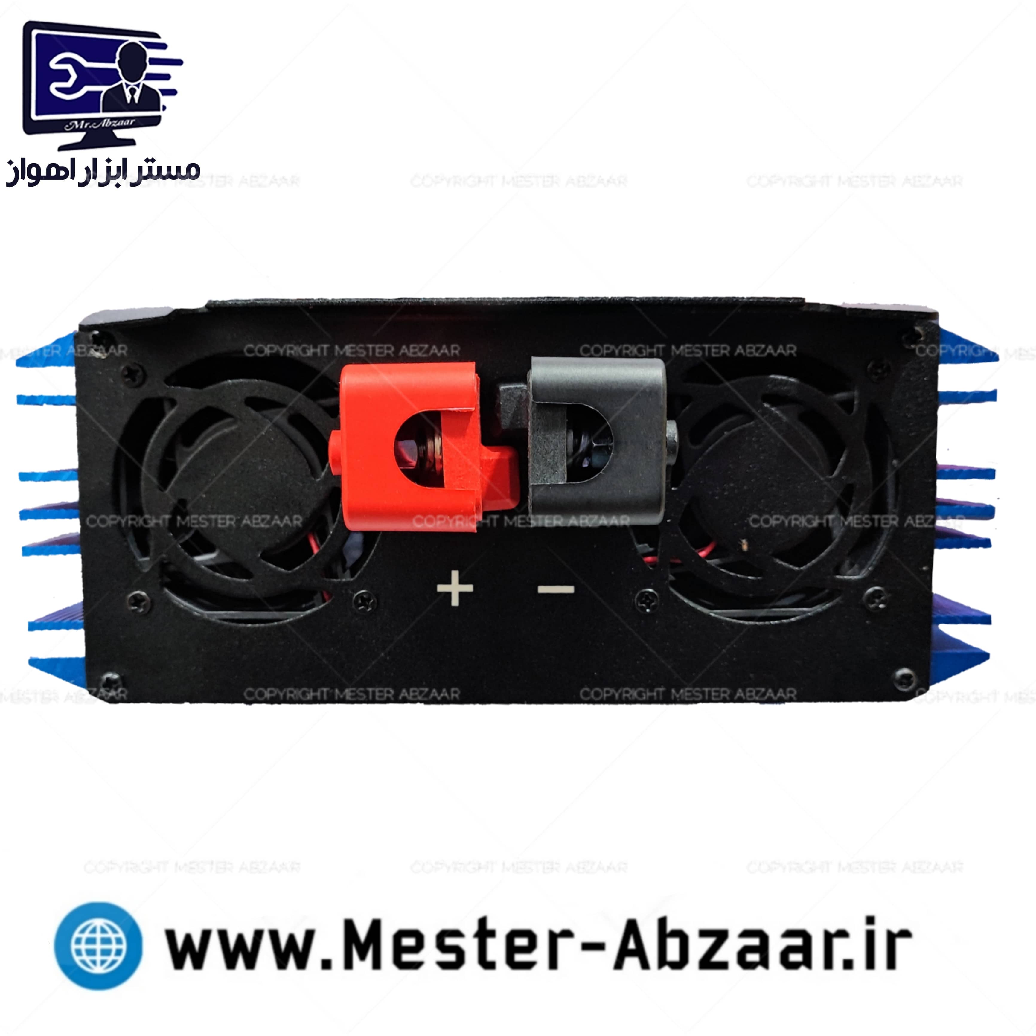 اینورتر مبدل برق 4000 وات واقعی تبدیل 12 به 220 ولت سینوسی اصل مدل power inverter 4000 