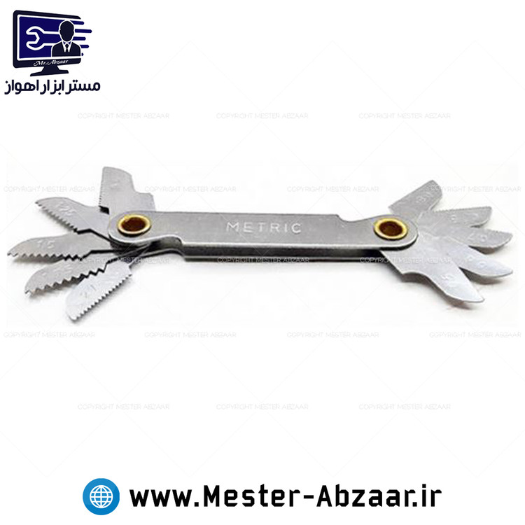 ست 40 پارچه فوق حرفه ای حدیده و قلاویز فلزی مدل 3835 مستر ابزار اهواز