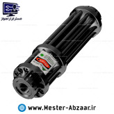 لیزر شارژی حرارتی پوینتر برد بلند کیلومتری نور آبی با کیف فلزی مدل 202 1875