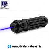 لیزر شارژی حرارتی پوینتر برد بلند کیلومتری نور آبی با کیف فلزی مدل 202 1875