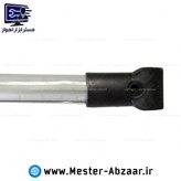 باربند میله ای کوییک نقره ای سفید مشکی پک 3 عددی کوئیک مدل QUIK سایپا