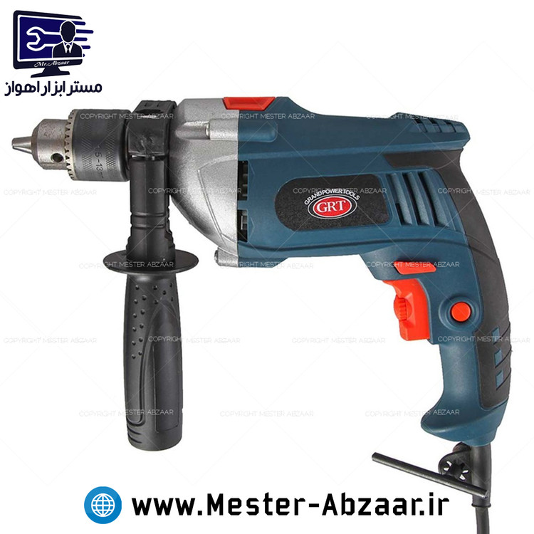 دریل چکشی 13 میلی متری 810 وات با کیف گرند تولز جی ار تی مدل GRT G2015