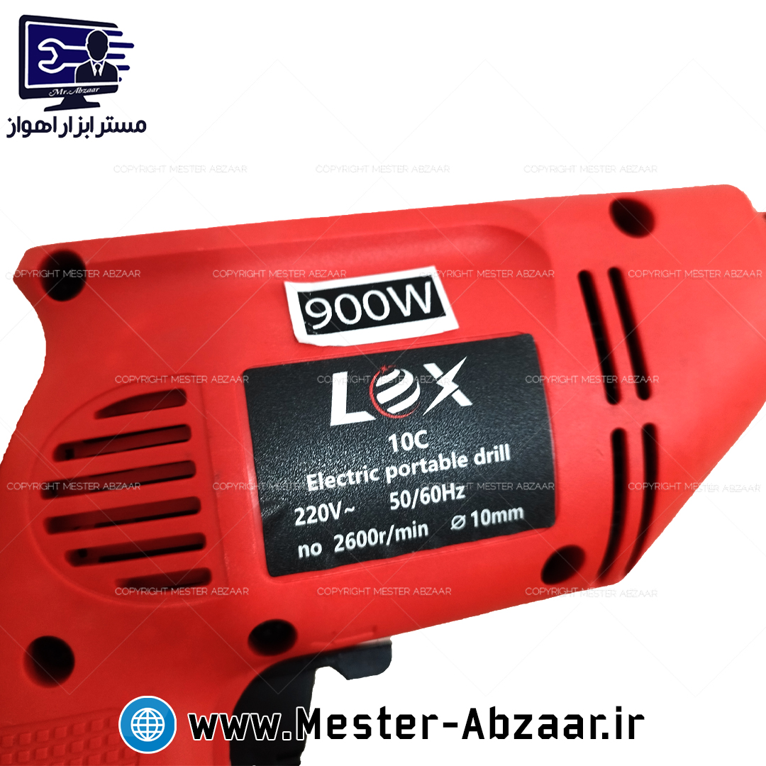 دریل پیچ بند برقی 10 میلی متری لوکس مدل LOX 1030 HAND DRILL