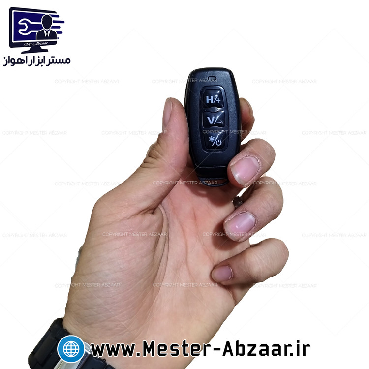 تراز لیزری سه خط سبز شارژی پروفسیون سه بعدی دو باتری لمسی ریموتی 2201 HIGH PRECISION LASER LEVEL