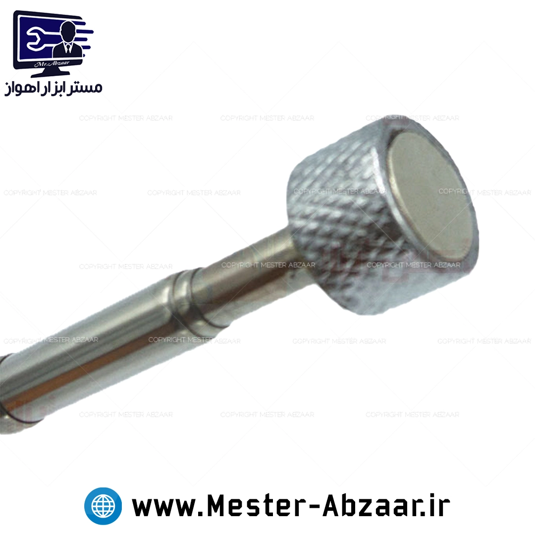 آهنربا مگنت آنتنی دسته نارنجی جیبی مدل MAGNETIC PICK UP TOOL