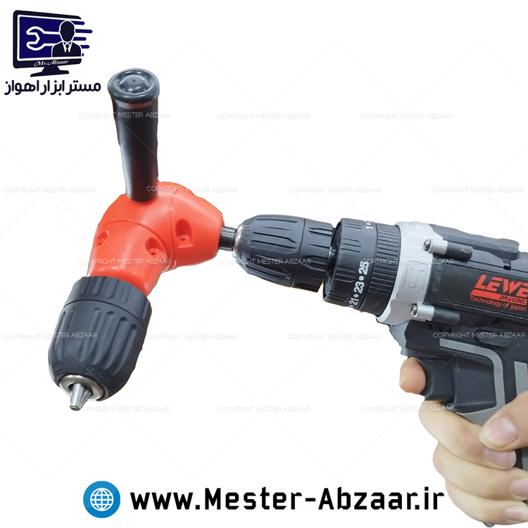 رابط تبدیل سرکج 90 درجه قائم دریل اتنسی مدل otenci 2229