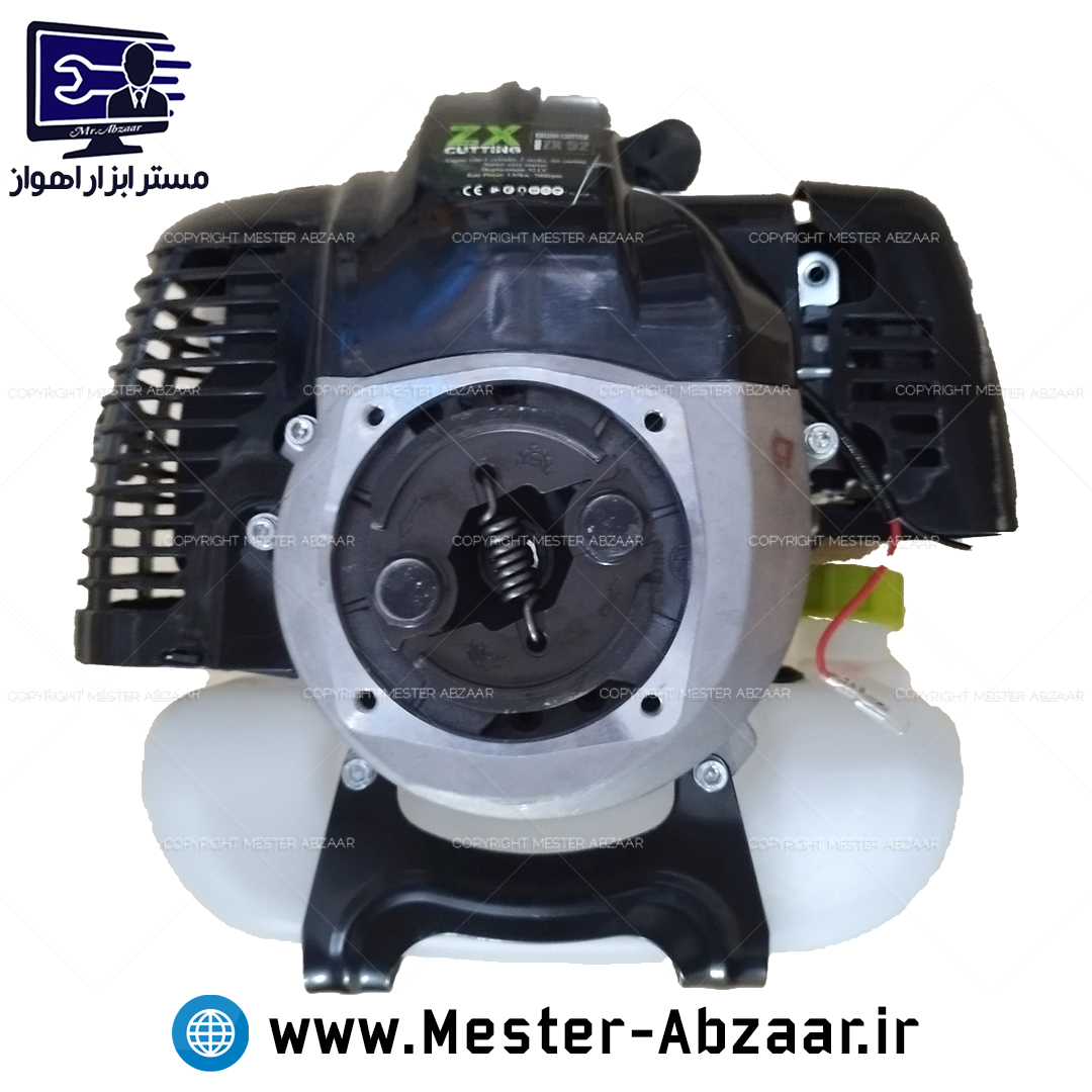 علف زن دوشی سبز بنزینی 52 سی سی ZX 52 CC BRUSH CUTTER 