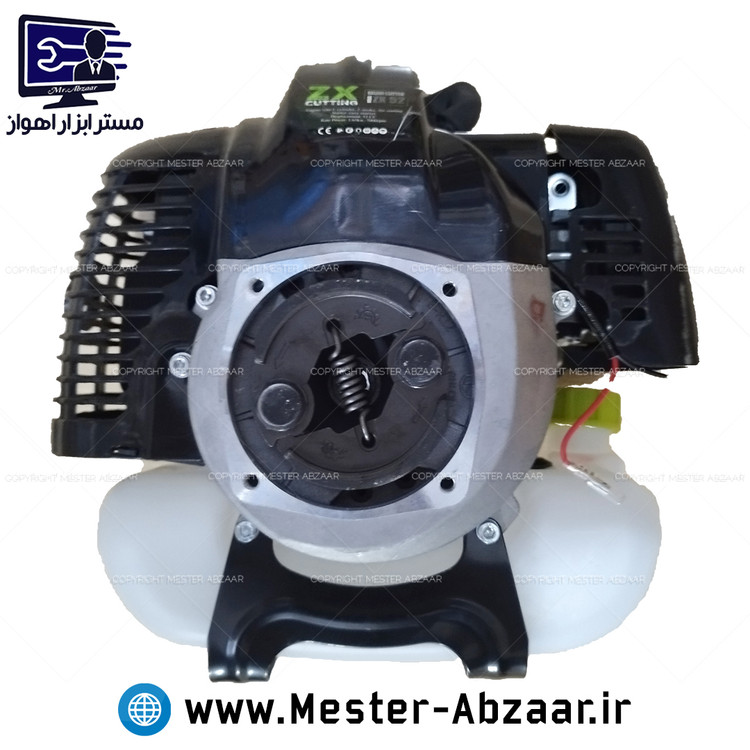 علف زن دوشی سبز بنزینی 52 سی سی ZX 52 CC BRUSH CUTTER