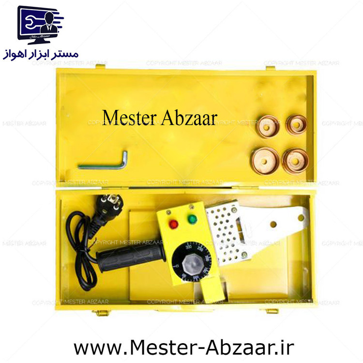 اتو لوله سبز 600 وات جعبه فلزی با لقمه مدل مستر ابزار MASTER 600