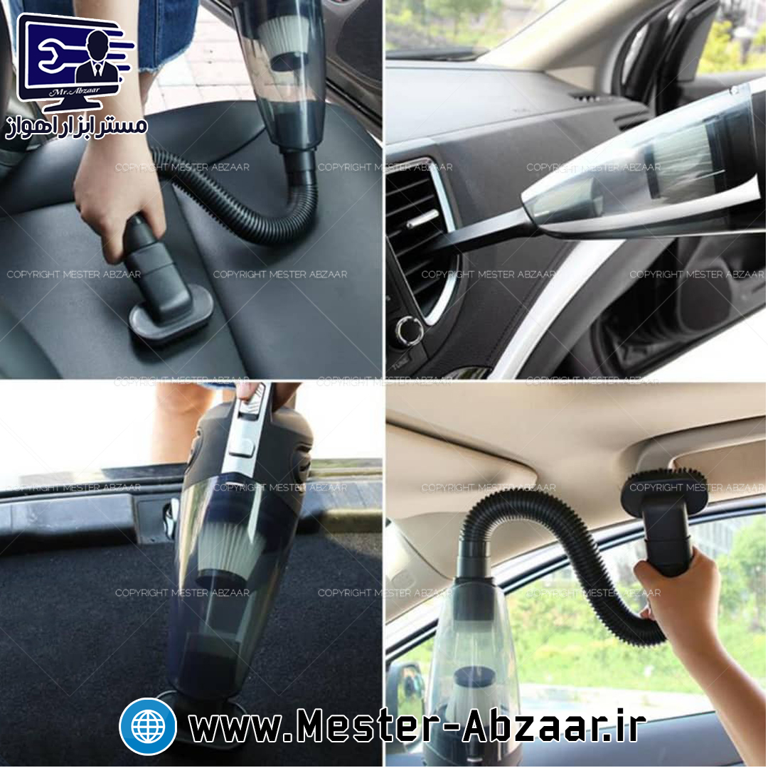 جاروبرقی فندکی جارو خودرو مدل 120 CAR ClEANER