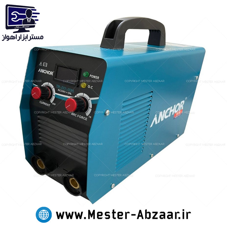 اينورتر جوشكاری آنكور 160 آمپر موتور جوش با گارانتی P.M مدل TM-ZX7-250A