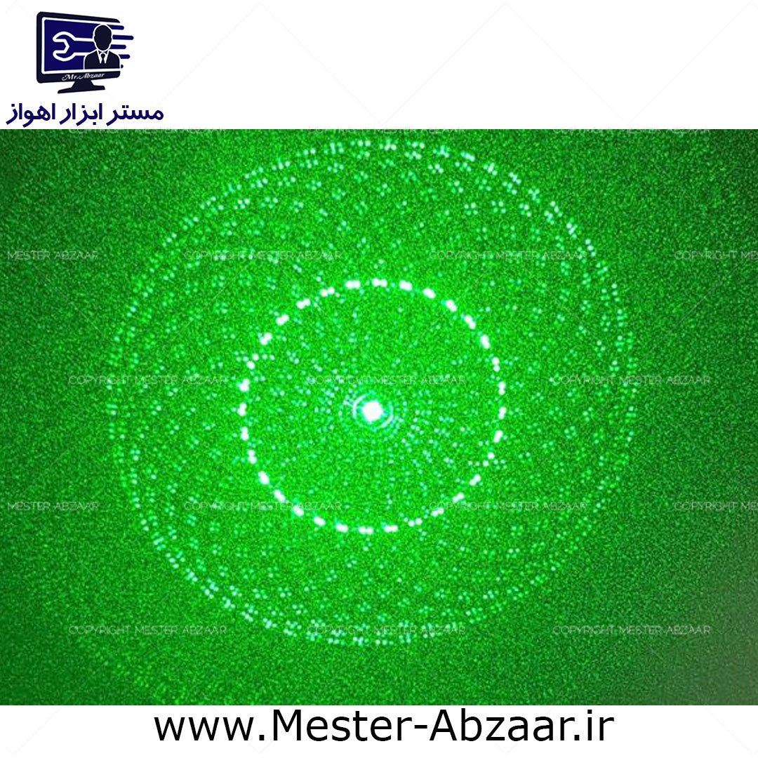 لیزر پوینتر خطی سبز 5 کله مدل Automatic green laser pointer 5