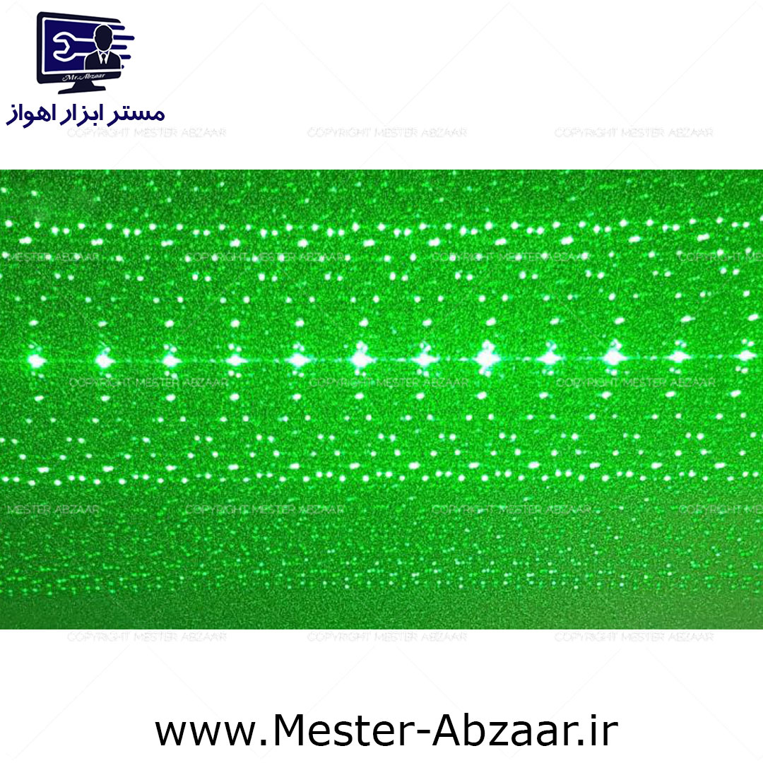 لیزر پوینتر خطی سبز 5 کله مدل Automatic green laser pointer 5