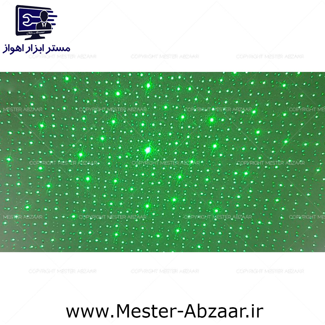 لیزر پوینتر خطی سبز 5 کله مدل Automatic green laser pointer 5