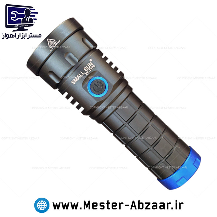 چراغ قوه پلیسی قوی اسمال سان مدل ZY-T175