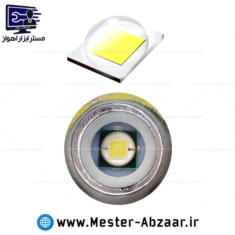 چراغ قوه پلیسی قوی اسمال سان مدل ZY-T175