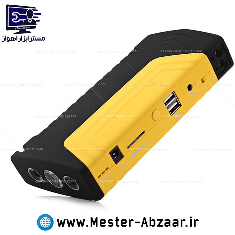 پاوربانک و جامپ استارتر 600 آمپر خودرو پلیسی TM15 HIGH POWER