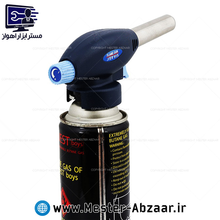 مشعل گازی فندکی کپسولی FLAME GUN مدل 915